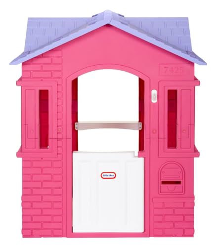 Little Tikes Cape Cottage Pretend Princess Playhousefor Kids  Indoor Outdoor  with Working Doors and Windows  for Toddlers Ages 2  Years Pink Large