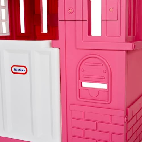 Little Tikes Cape Cottage Pretend Princess Playhousefor Kids  Indoor Outdoor  with Working Doors and Windows  for Toddlers Ages 2  Years Pink Large