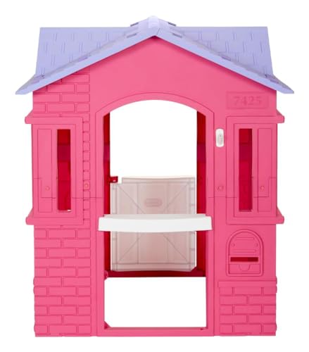 Little Tikes Cape Cottage Pretend Princess Playhousefor Kids  Indoor Outdoor  with Working Doors and Windows  for Toddlers Ages 2  Years Pink Large