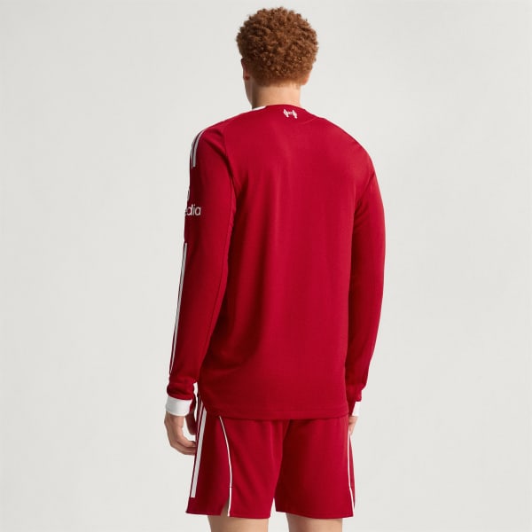 Liverpool FC 25/26 Long Sleeve Home Authentic Jersey