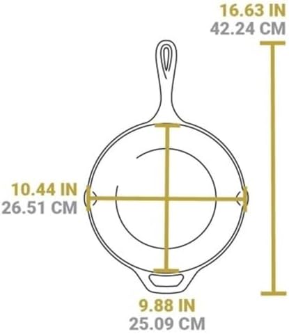 Lodge Chef Collection 3pc Set  8   10  & 12 Skillet 