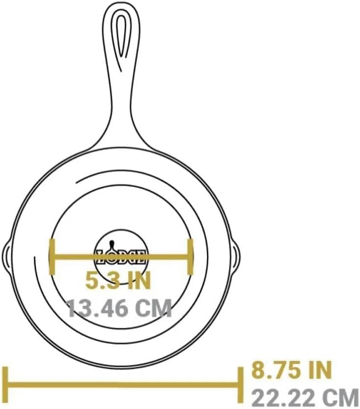 Lodge Chef Collection 3pc Set  8   10  & 12 Skillet 