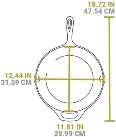 Lodge Chef Collection 3pc Set  8   10  & 12 Skillet 