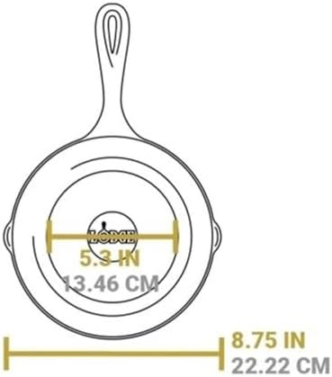 Lodge Chef Collection 3pc Set  8   10  & 12 Skillet 