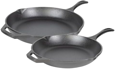 Lodge Chef Collection 2pc Set  10 & 12 Skillet 