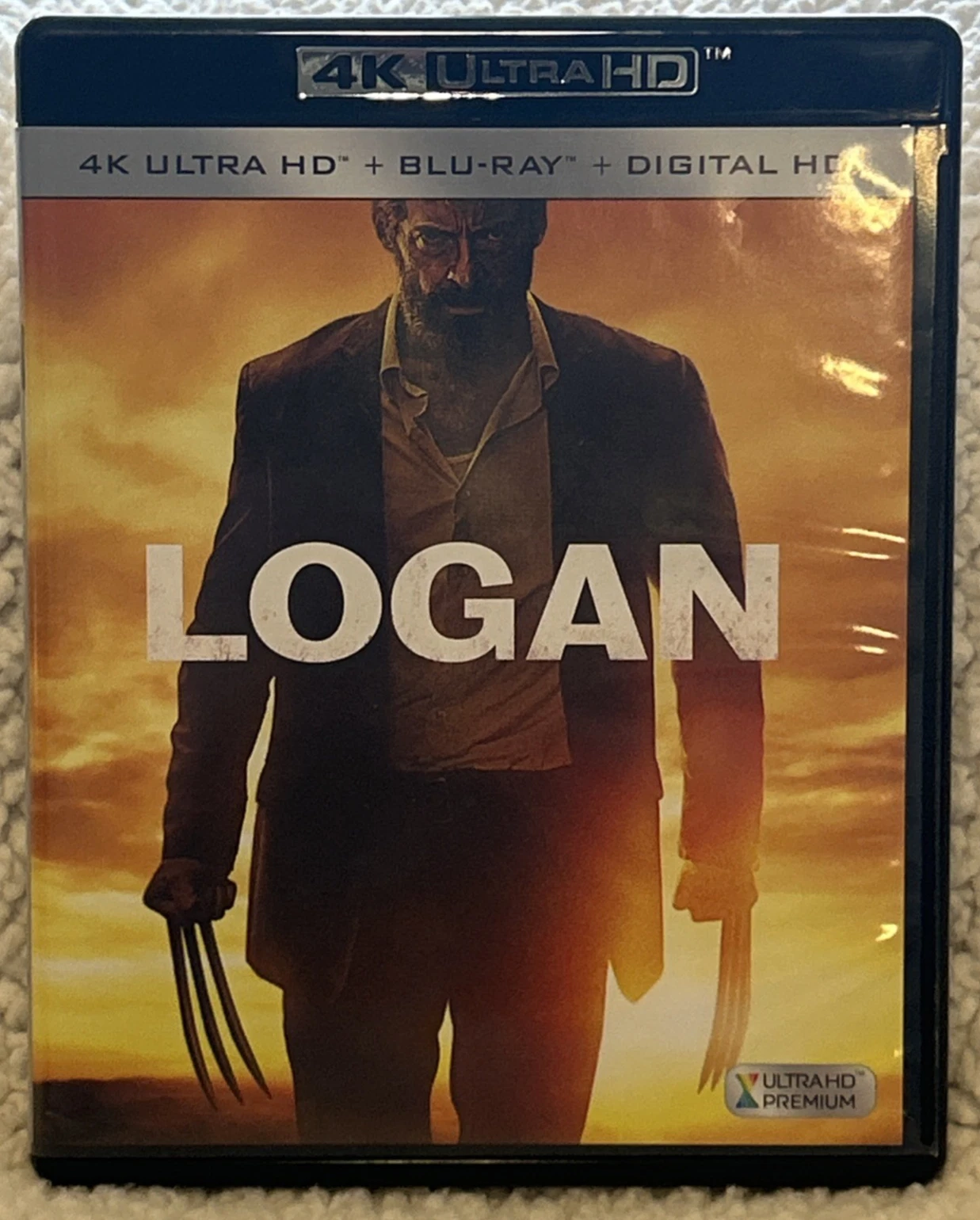 Logan  4K Ultra HD   Blu ray  NO Digital Code   Hugh Jackman