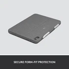 Logitech Combo Touch Keyboard Case for Apple iPad 10th Gen & A16 Oxford Gray