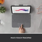 Logitech Combo Touch Keyboard Case for Apple iPad 10th Gen & A16 Oxford Gray