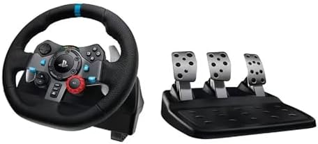 Logitech Driving Force G29 Racing Wheel for PlayStation 4 and PlayStation 3  Renewed 