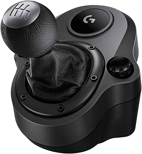 Logitech G29 Driving Force Racing Wheel and Pedals  Force Feedback  Real Leather   Logitech G Driving Force Shifter   For PS5  PS4 and PC  Mac   Black