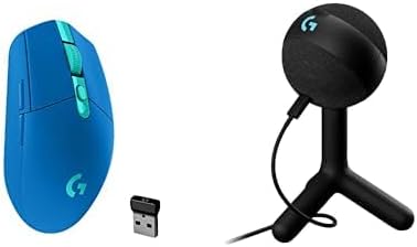 Logitech G305 Lightspeed Wireless Gaming Mouse  Hero Sensor  12 000 DPI  Lightweight  6 Programmable Buttons  250h Battery  On Board Memory  Compatible with PC  Mac   Black