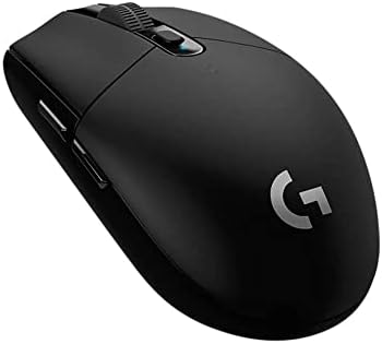 Logitech G305 Lightspeed Wireless Gaming Mouse  Hero Sensor  12 000 DPI  Lightweight  6 Programmable Buttons  250h Battery  On Board Memory  Compatible with PC  Mac   Black