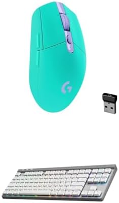 Logitech G305 Lightspeed Wireless Gaming Mouse  Hero Sensor  12 000 DPI  Lightweight  6 Programmable Buttons  250h Battery  On Board Memory  Compatible with PC  Mac   Black