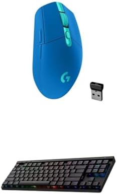 Logitech G305 Lightspeed Wireless Gaming Mouse  Hero Sensor  12 000 DPI  Lightweight  6 Programmable Buttons  250h Battery  On Board Memory  Compatible with PC  Mac   Black