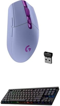 Logitech G305 Lightspeed Wireless Gaming Mouse  Hero Sensor  12 000 DPI  Lightweight  6 Programmable Buttons  250h Battery  On Board Memory  Compatible with PC  Mac   Black