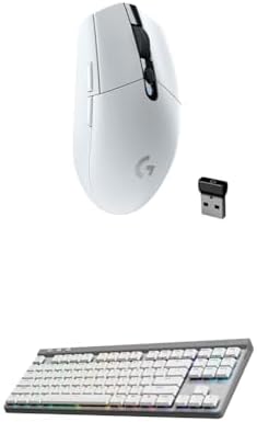 Logitech G305 Lightspeed Wireless Gaming Mouse  Hero Sensor  12 000 DPI  Lightweight  6 Programmable Buttons  250h Battery  On Board Memory  Compatible with PC  Mac   Black