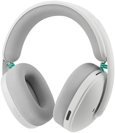 Logitech G Auriculares inalámbricos Bluetooth 325 Lightspeed para juegos, comodidad durante todo el día, micrófono integrado con reducción de ruido, audio de 24 bits, duración de la batería de más de 24 horas, para PC, PlayStation, Switch, móvil, negro