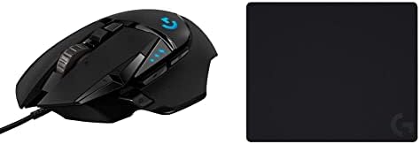 Logitech G502 Lightspeed Wireless Gaming Mouse with Hero 25K Sensor  PowerPlay Compatible  Tunable Weights and Lightsync RGB   Black