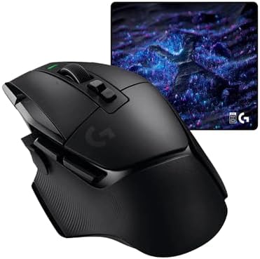 Logitech G502 X Plus Wireless Gaming Mouse  Optical Switches  LIGHTSYNC RGB  13 Buttons  Infinite Scroll Toggle  <130 hr Battery Life  USB C  PowerPlay Wireless Charging Capable  for PC/MacOS   Black