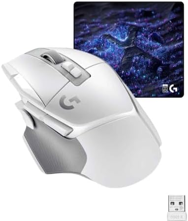 Logitech G502 X Plus Wireless Gaming Mouse  Optical Switches  LIGHTSYNC RGB  13 Buttons  Infinite Scroll Toggle  <130 hr Battery Life  USB C  PowerPlay Wireless Charging Capable  for PC/MacOS   Black