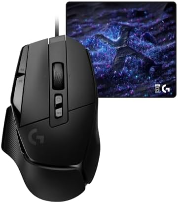 Logitech G502 X Plus Wireless Gaming Mouse  Optical Switches  LIGHTSYNC RGB  13 Buttons  Infinite Scroll Toggle  <130 hr Battery Life  USB C  PowerPlay Wireless Charging Capable  for PC/MacOS   Black