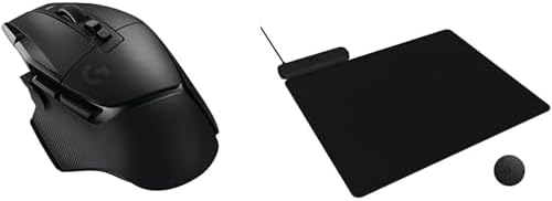 Logitech G502 X Plus Wireless Gaming Mouse  Optical Switches  LIGHTSYNC RGB  13 Buttons  Infinite Scroll Toggle  <130 hr Battery Life  USB C  PowerPlay Wireless Charging Capable  for PC/MacOS   Black