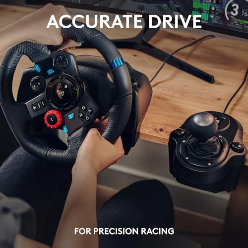 Logitech G920 Driving Force Racing Wheel and Pedals  Force Feedback   Logitech G Driving Force Shifter   Xbox Series X S  Xbox One and PC  Mac   Black