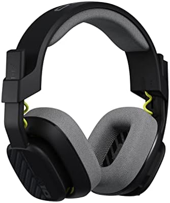 Logitech G Astro A10 Gen 2 Cross Platform Wired Gaming Headset for PlayStation 5/4  Xbox S X  Nintendo Switch  PC  3 5mm Headphone Jack  32mm Drivers  Flip to Mute Mic  Over Ear   Black/Xbox Edition