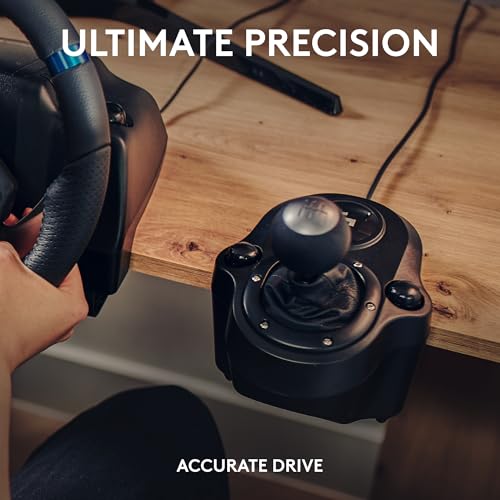 Logitech G Driving Force Shifter   Compatible with G29  G920 & G923 Racing Wheels for PlayStation 5  Playstation 4  Xbox Series X S  Xbox One  and PC
