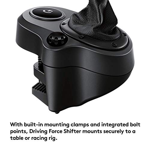 Logitech G Driving Force Shifter   Compatible with G29  G920 & G923 Racing Wheels for PlayStation 5  Playstation 4  Xbox Series X S  Xbox One  and PC