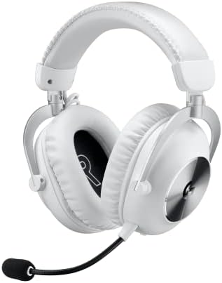 Logitech G PRO X 2 Lightspeed Wireless Gaming Headset  Detachable Boom Mic  50mm Graphene Drivers  DTS X Headphone 2 0 7 1 Surround  Bluetooth/USB/3 5mm Aux  for PC  PS5  PS4  Nintendo Switch   White