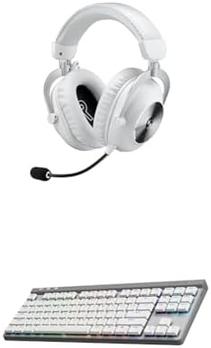Logitech G PRO X 2 Lightspeed Wireless Gaming Headset  Detachable Boom Mic  50mm Graphene Drivers  DTS X Headphone 2 0 7 1 Surround  Bluetooth/USB/3 5mm Aux  for PC  PS5  PS4  Nintendo Switch   White