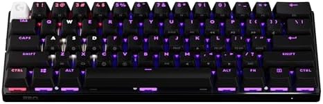 Logitech G PRO X 60 Lightspeed Wireless Gaming Keyboard  Ultra Compact TKL 60  Mechanical Keyboard for Windows PC  LIGHTSYNC RGB  Dual Shot PBT Keycaps  GX Optical Linear Switches   White