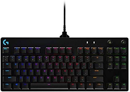 Logitech G PRO X 60 Lightspeed Wireless Gaming Keyboard  Ultra Compact TKL 60  Mechanical Keyboard for Windows PC  LIGHTSYNC RGB  Dual Shot PBT Keycaps  GX Optical Linear Switches   White