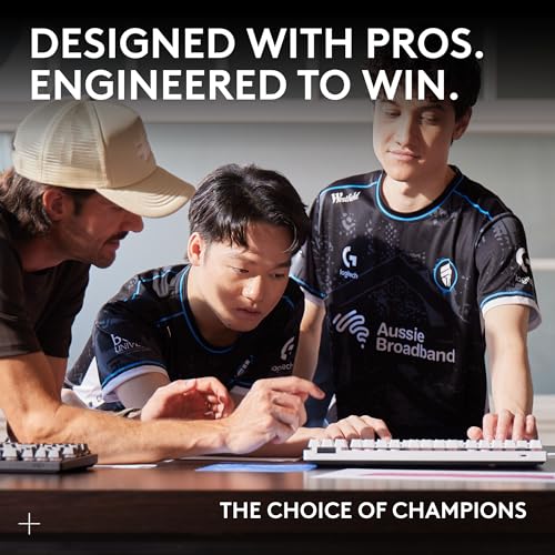 Logitech G PRO X SUPERLIGHT 2 Wireless Gaming Mouse 60g Pro Grade with 5 Programmable Buttons 44k DPI Sensor 8kHz Report Rate USB C Charging for PC/Mac White