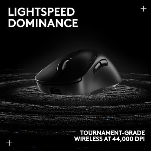 Logitech G PRO X Superlight 2c Wireless Gaming Mouse  51 g pro Grade Compact Mouse with 5 programmable Buttons  USB C Charging  44K DPI Sensor  up to 8 kHz Polling for PC/Mac   Magenta