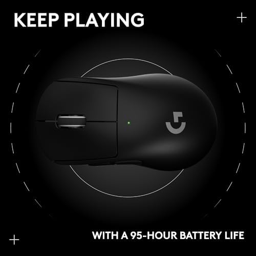 Logitech G PRO X Superlight 2c Wireless Gaming Mouse  51 g pro Grade Compact Mouse with 5 programmable Buttons  USB C Charging  44K DPI Sensor  up to 8 kHz Polling for PC/Mac   Magenta