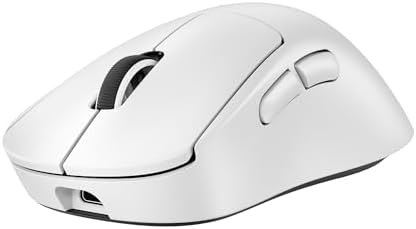 Logitech G PRO X Superlight 2 Wireless Gaming Mouse  60g Pro Grade with 5 Programmable Buttons  44k DPI Sensor  8kHz Report Rate  USB C Charging for PC/Mac   Black