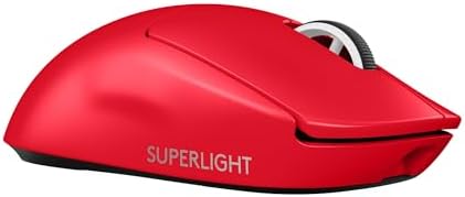 Logitech G PRO X Superlight 2 Wireless Gaming Mouse  60g Pro Grade with 5 Programmable Buttons  44k DPI Sensor  8kHz Report Rate  USB C Charging for PC/Mac   Black
