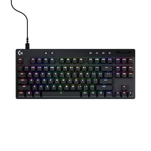 Logitech G PRO X TKL Rapid Tenkeyless Wired Gaming Keyboard with Magnetic Analog Switches  RGB   Black  PC Gaming Keyboards  Pro