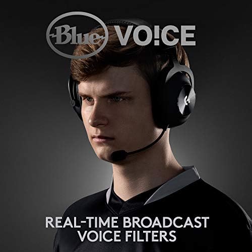 Logitech G PRO X Wireless Lightspeed Gaming Headset with Blue VO CE Mic Filter Tech  50 mm PRO G Drivers  and DTS Headphone X 2 0 Surround Sound  20  Hour Battery Life   Black