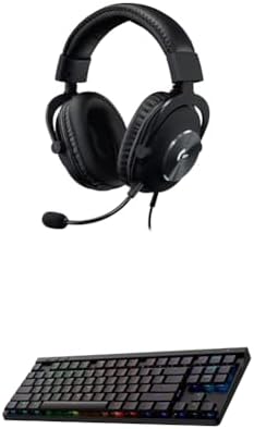 Logitech G PRO X Wireless Lightspeed Gaming Headset with Blue VO CE Mic Filter Tech  50 mm PRO G Drivers  and DTS Headphone X 2 0 Surround Sound  20  Hour Battery Life   Black
