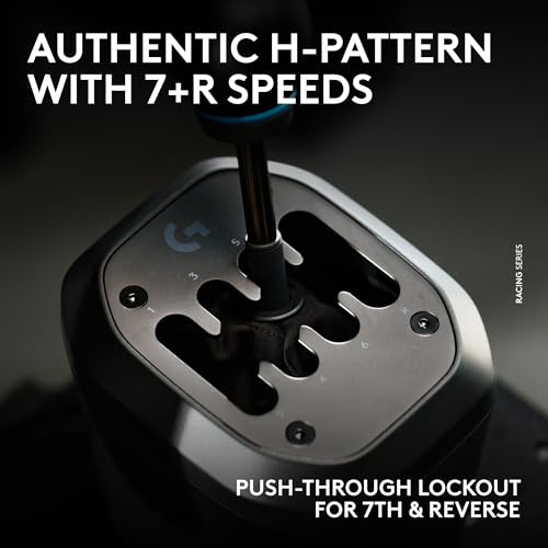 Logitech G RS H SHIFTER   Sim Racing Gear Shifter compatible with PRO  RS50 Racing Wheel Base for consoles PlayStation 5  Playstation 4  Xbox Series X S  Xbox One  and PC