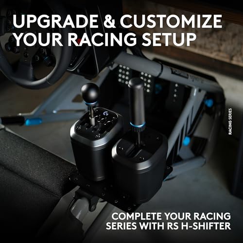 Logitech G RS H SHIFTER   Sim Racing Gear Shifter compatible with PRO  RS50 Racing Wheel Base for consoles PlayStation 5  Playstation 4  Xbox Series X S  Xbox One  and PC
