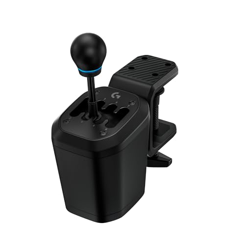 Logitech G RS H-SHIFTER - Sim Racing Gear Shifter compatible with PRO, RS50 Racing Wheel Base for consoles PlayStation 5, Playstation 4, Xbox-Series X|S, Xbox-One, and PC