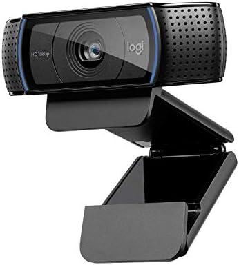 Logitech HD Pro Webcam C920  Widescreen Video Calling and Recording  1080p Camera  Desktop or Laptop Webcam