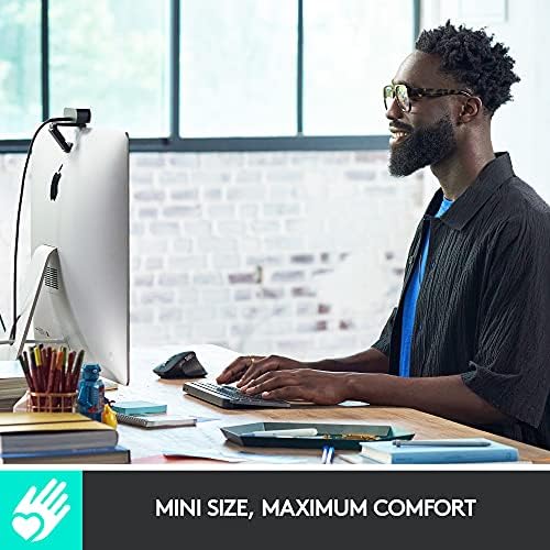 Logitech MX Keys Mini Minimalist Wireless Illuminated Keyboard  Compact  Bluetooth  Backlit  USB C  Compatible with Apple macOS  iOS  Windows  Linux  Android  Metal Build   Graphite