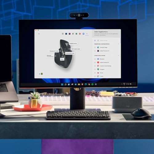 Logitech MX Master 3S   Wireless Performance Mouse with Ultra Fast Scrolling  Ergo  8K DPI  Track on Glass  Quiet Clicks  USB C  Bluetooth  Windows  Linux  Chrome  Black 
