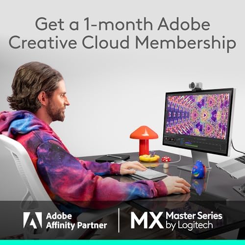 Logitech MX Master 4 for Mac  Ergonomic Bluetooth Mouse with Advanced Performance Haptic Feedback  Ultra Fast Scrolling  USB C Charging  MacOS  iPadOS  Windows   Space Black