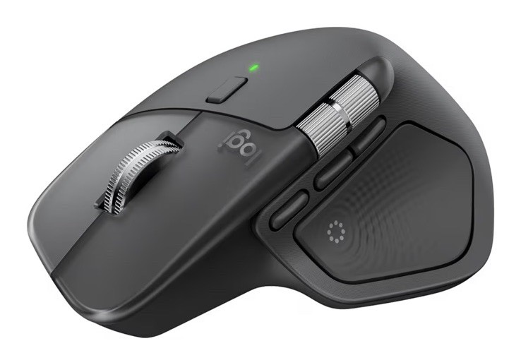 Logitech MX Master 4  Ergonomic Wireless Mouse with Advanced Performance